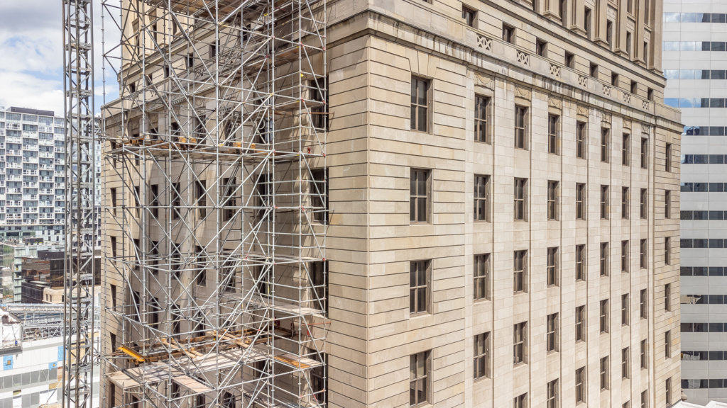 Maçonnerie-Réparation-Montréal-Échafaudages