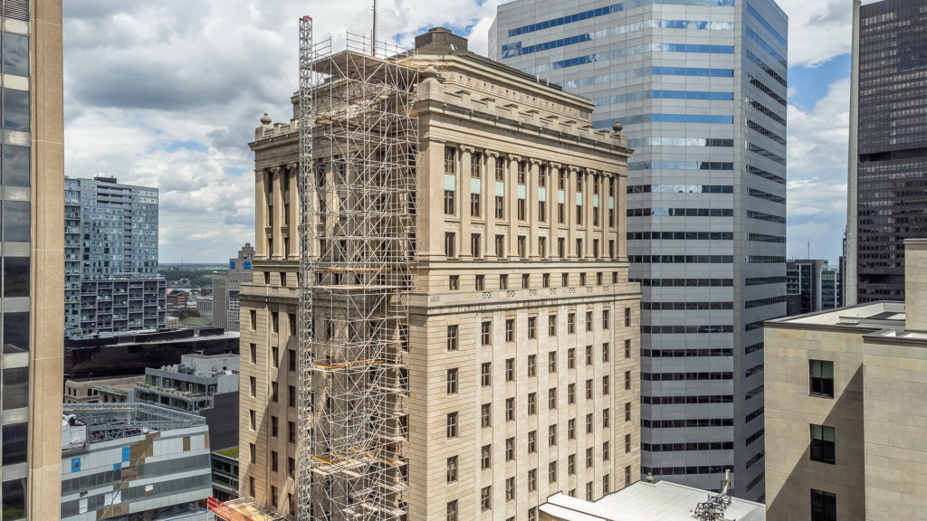 Maçonnerie-Réparation-Montréal-Échafaudages