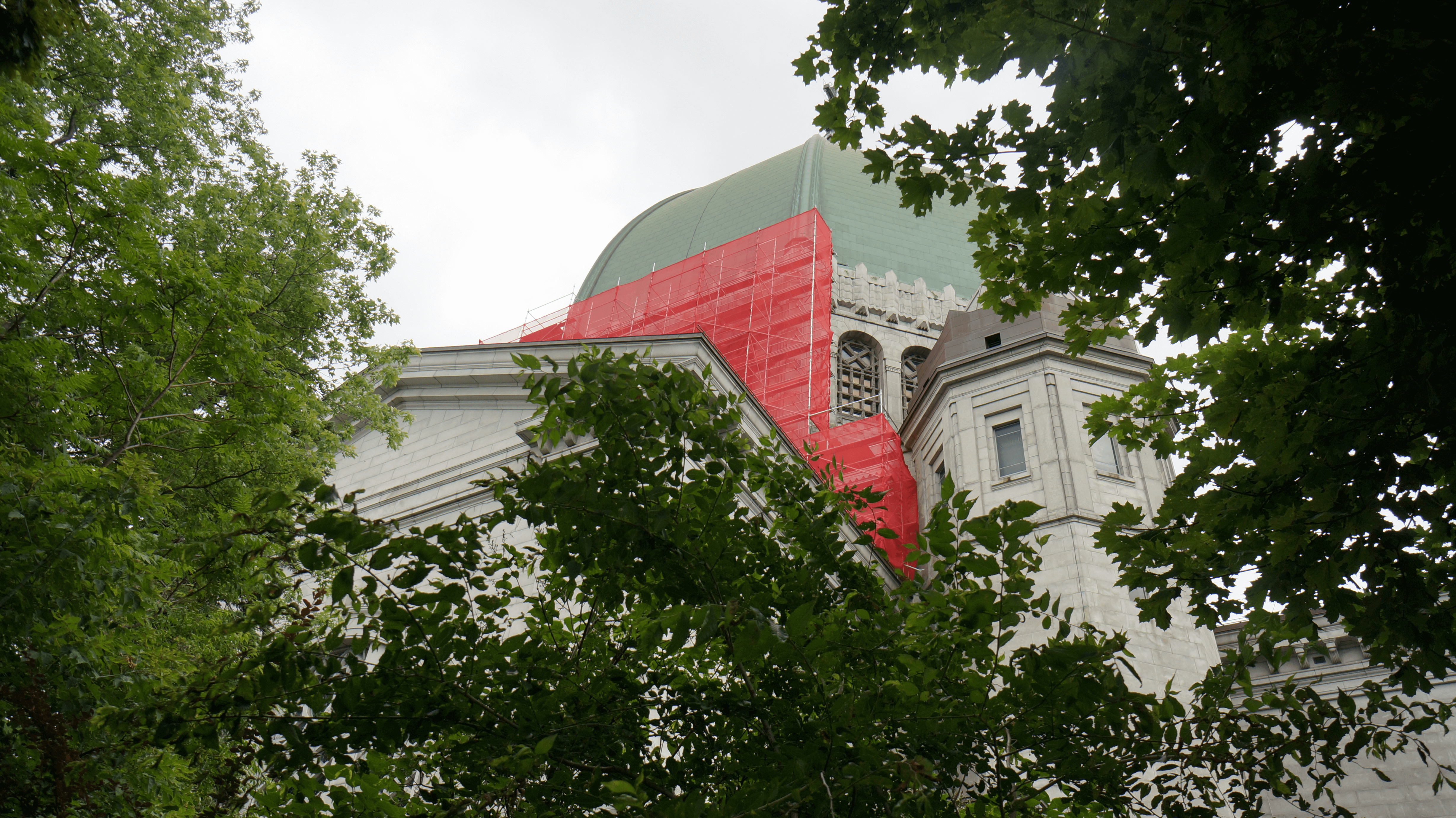 refection-oratoire-st-joseph-échafaudage