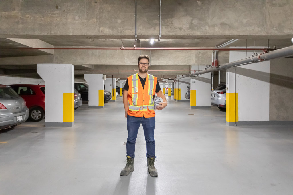 parking-garage-concrete-restoration-coating-Gatineau