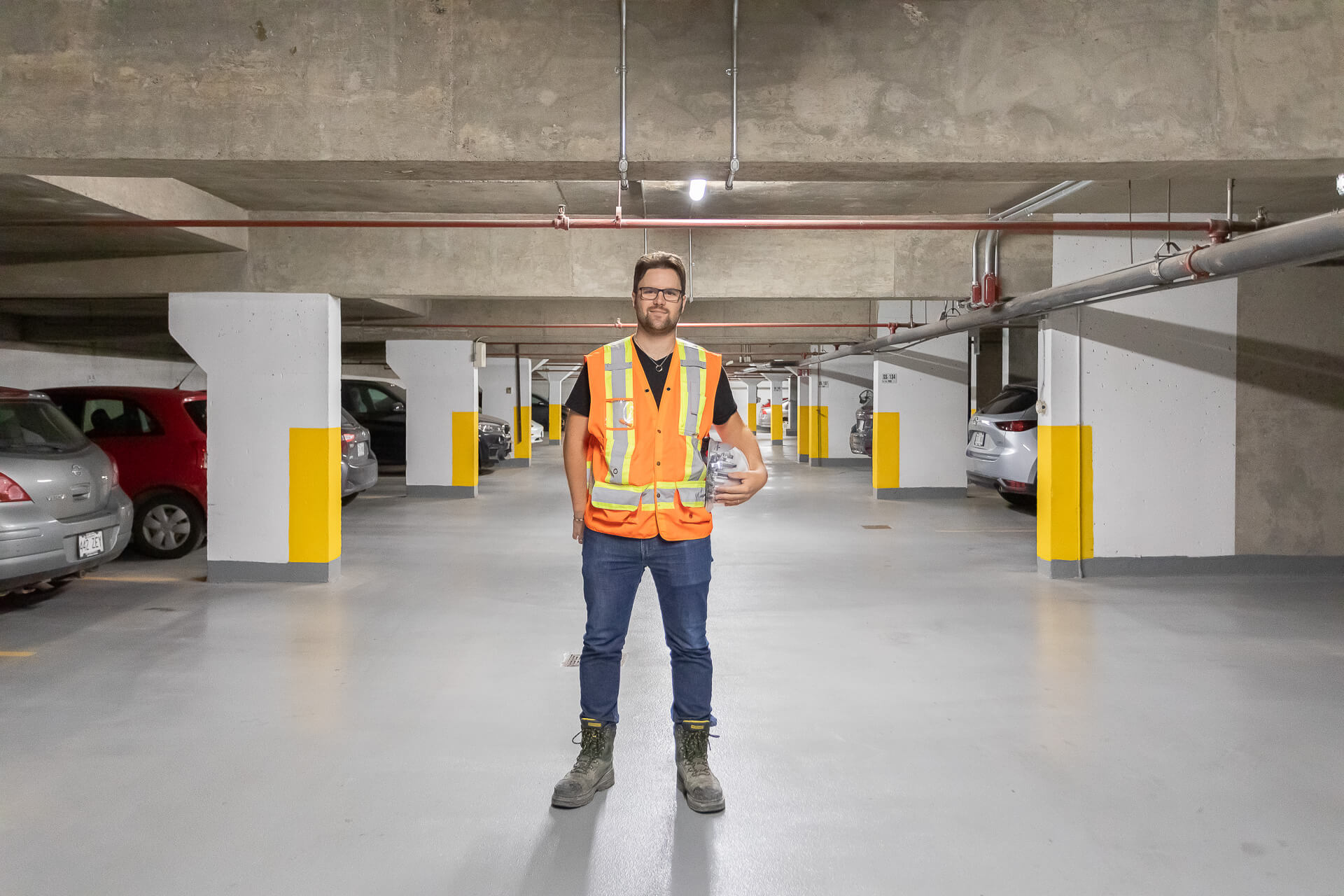 parking-garage-concrete-restoration-coating-Gatineau