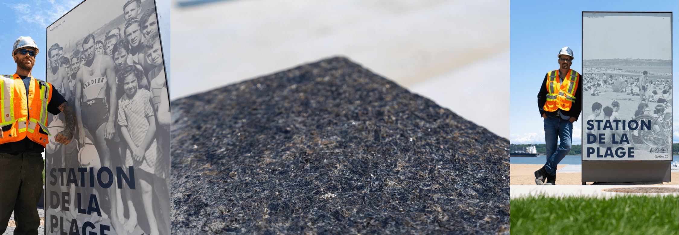 installation de granit extérieur à Québec