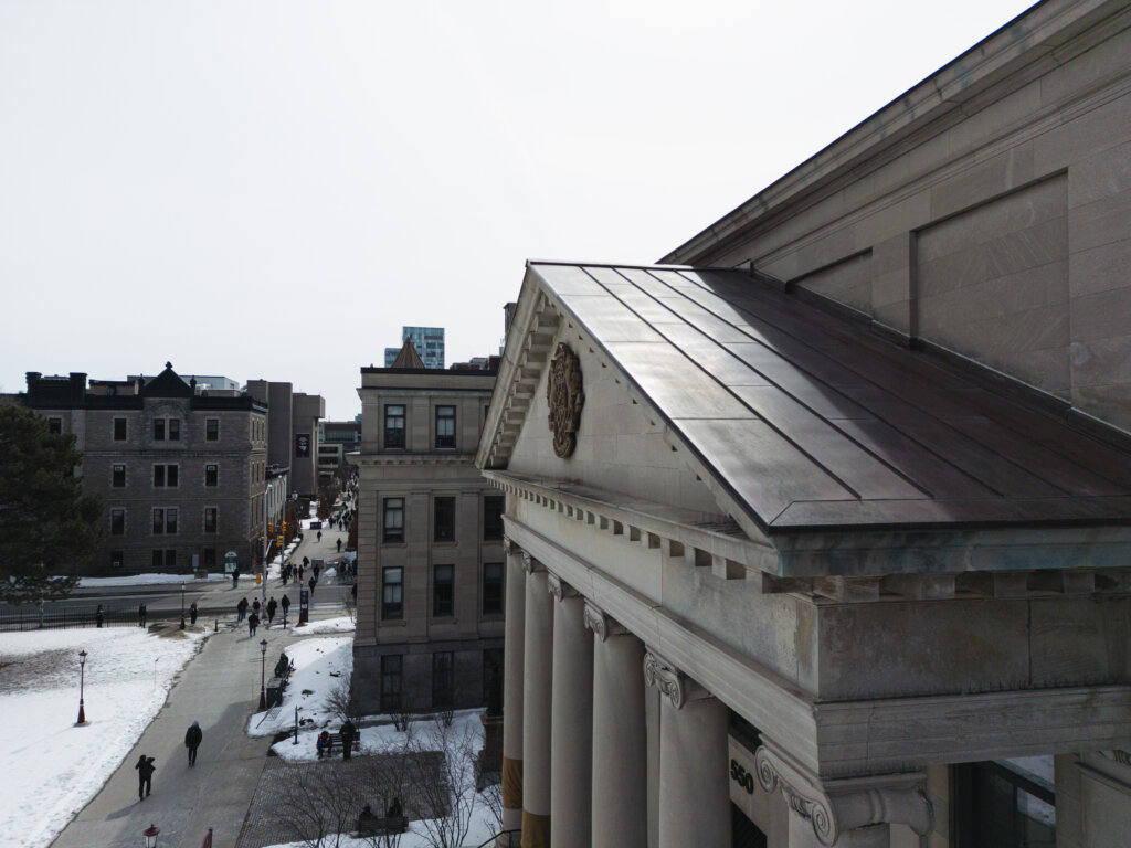 Toiture du bâtiment