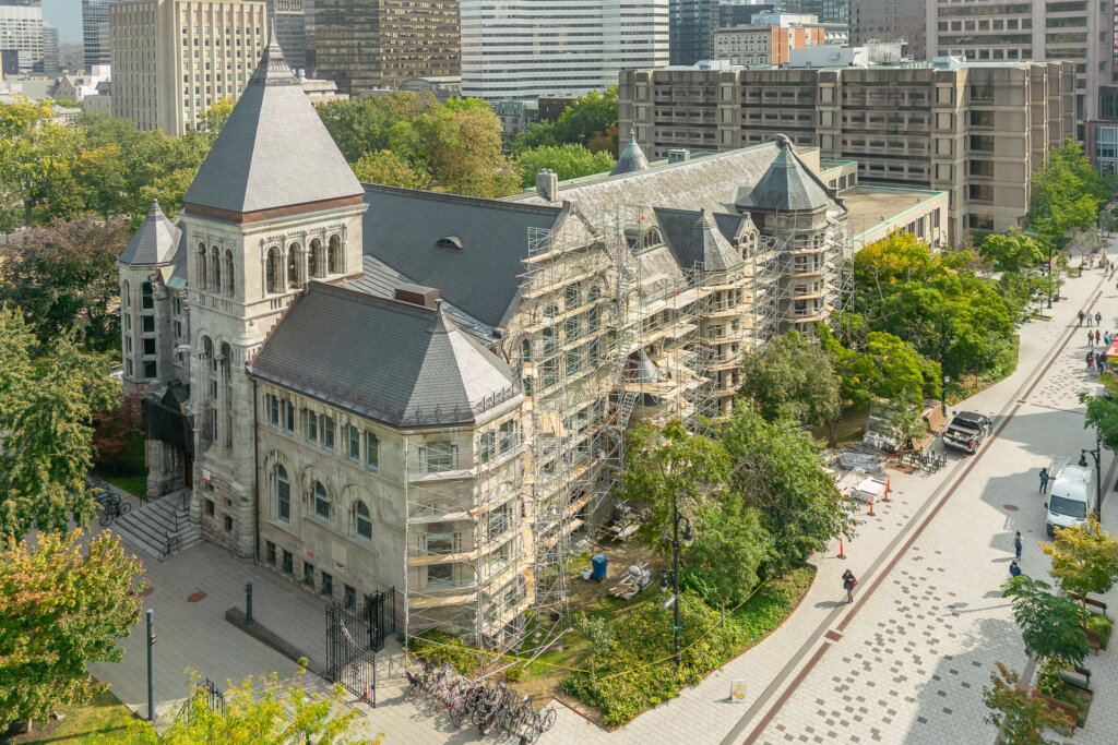 échafaudage-encadrement-échafaudage-mcgill