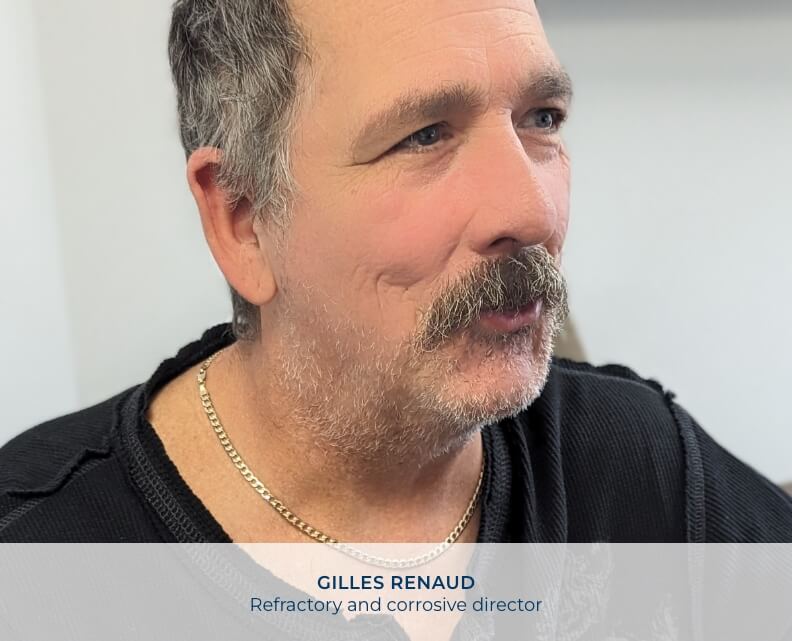 Portrait du directeur réfractaire et corrosif, Gilles Renaud