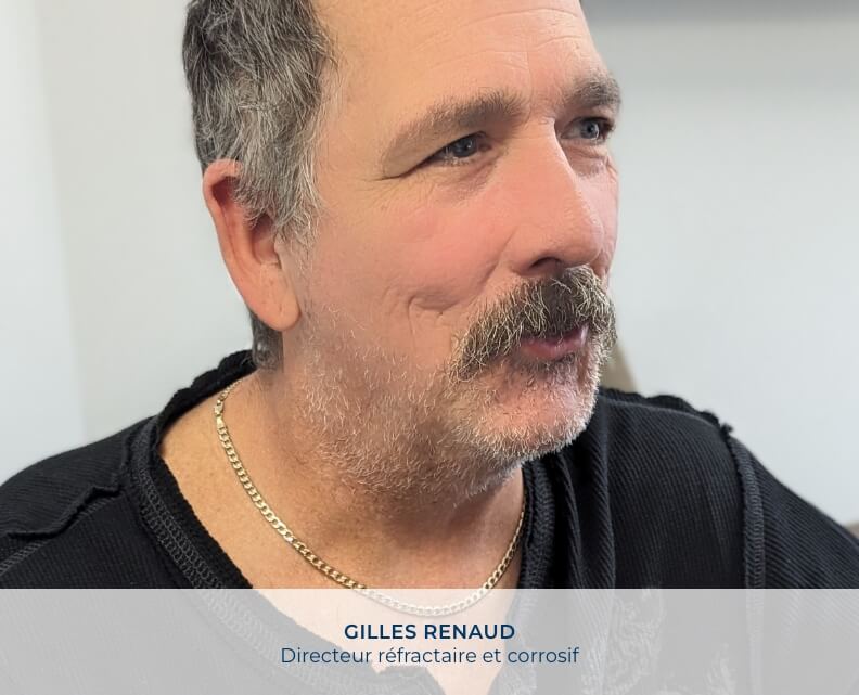 Portrait du directeur réfractaire et corrosif, Gilles Renaud