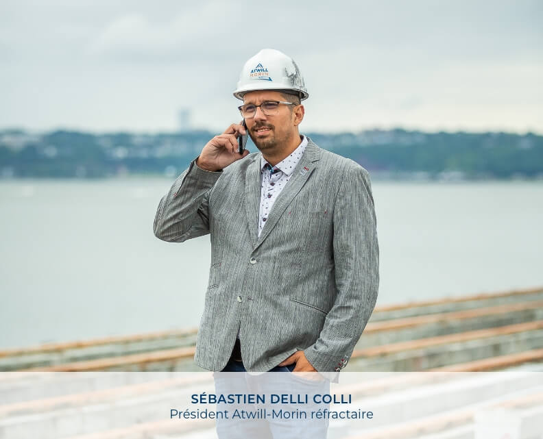 Portrait du président réfractaire, Sébastien Delli Colli