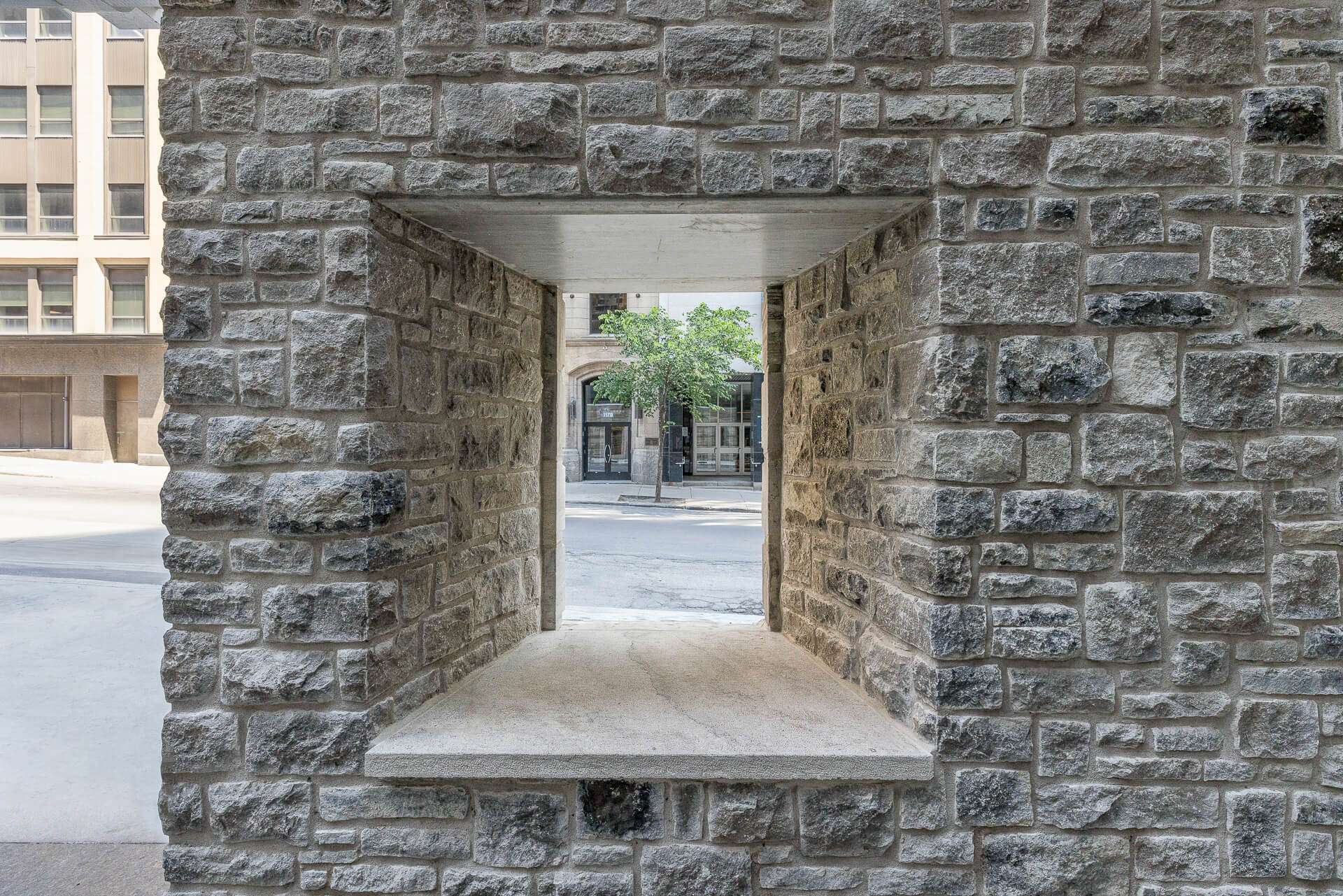 Mur patrimonial vu de près