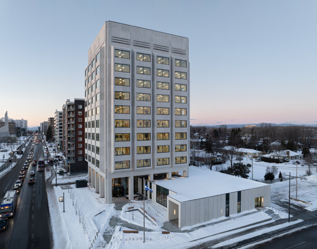 Bâtiment vue de l'extérieur