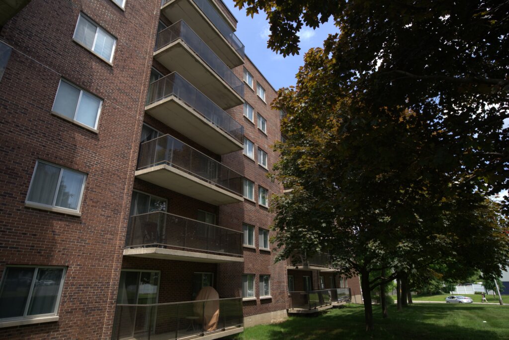 un immeuble de la rue gingras