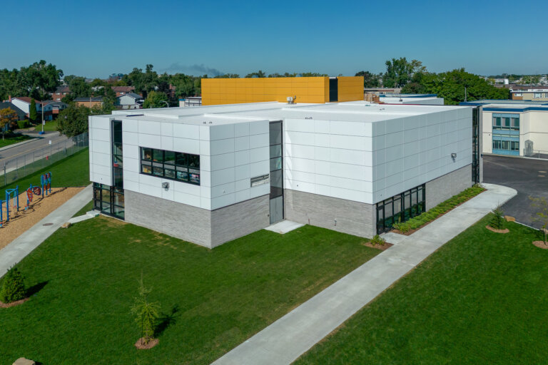 Vue d'ensemble de l'école