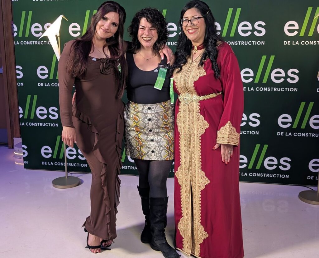 Erika Bissonnette, Mathilde Girard et Najoua Rhanem