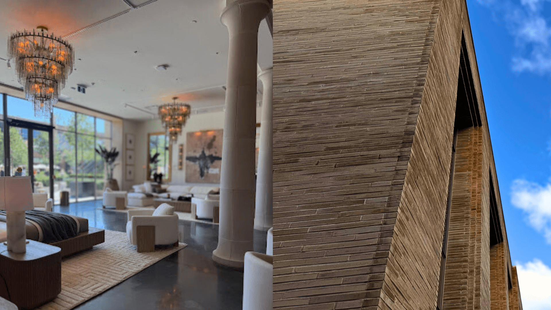 Brique et colonne de Maison RH