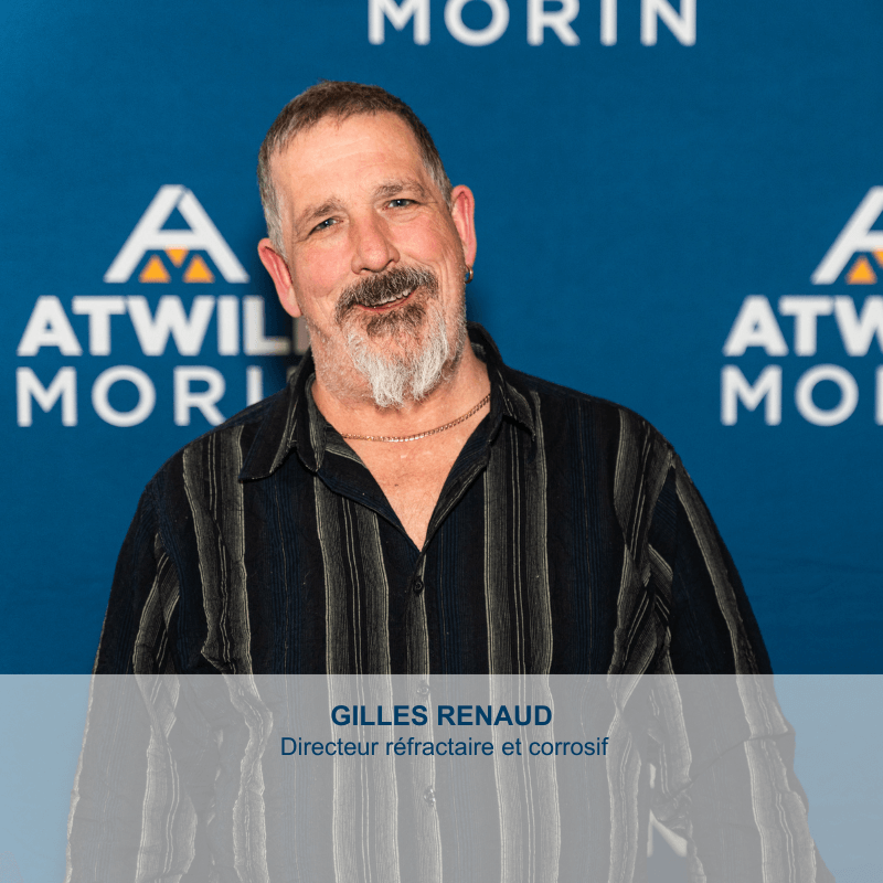 Portrait du directeur réfractaire et corrosif, Gilles Renaud