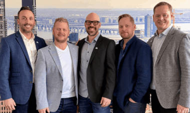 Les actionnaires d’Atwill-Morin et président de SoluBéton