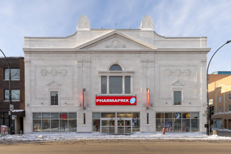 nouvelle façade en pierre de béton