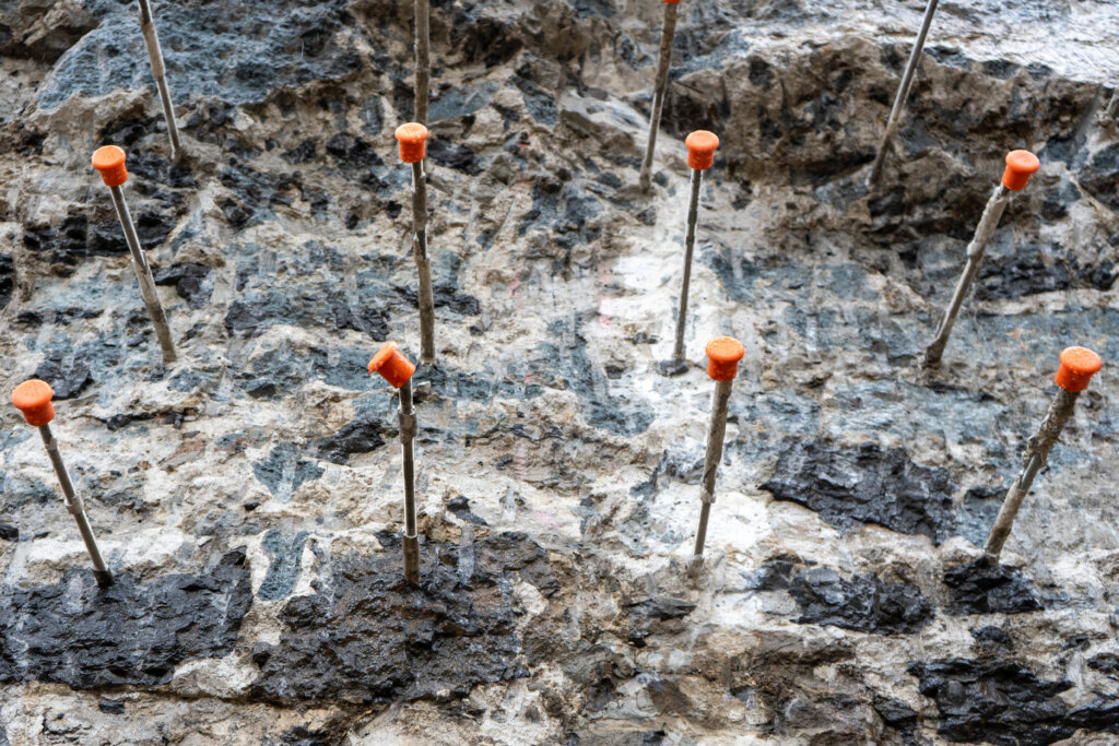 Ancrage dans le béton