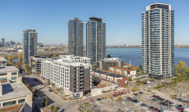 Des condos vue de drone